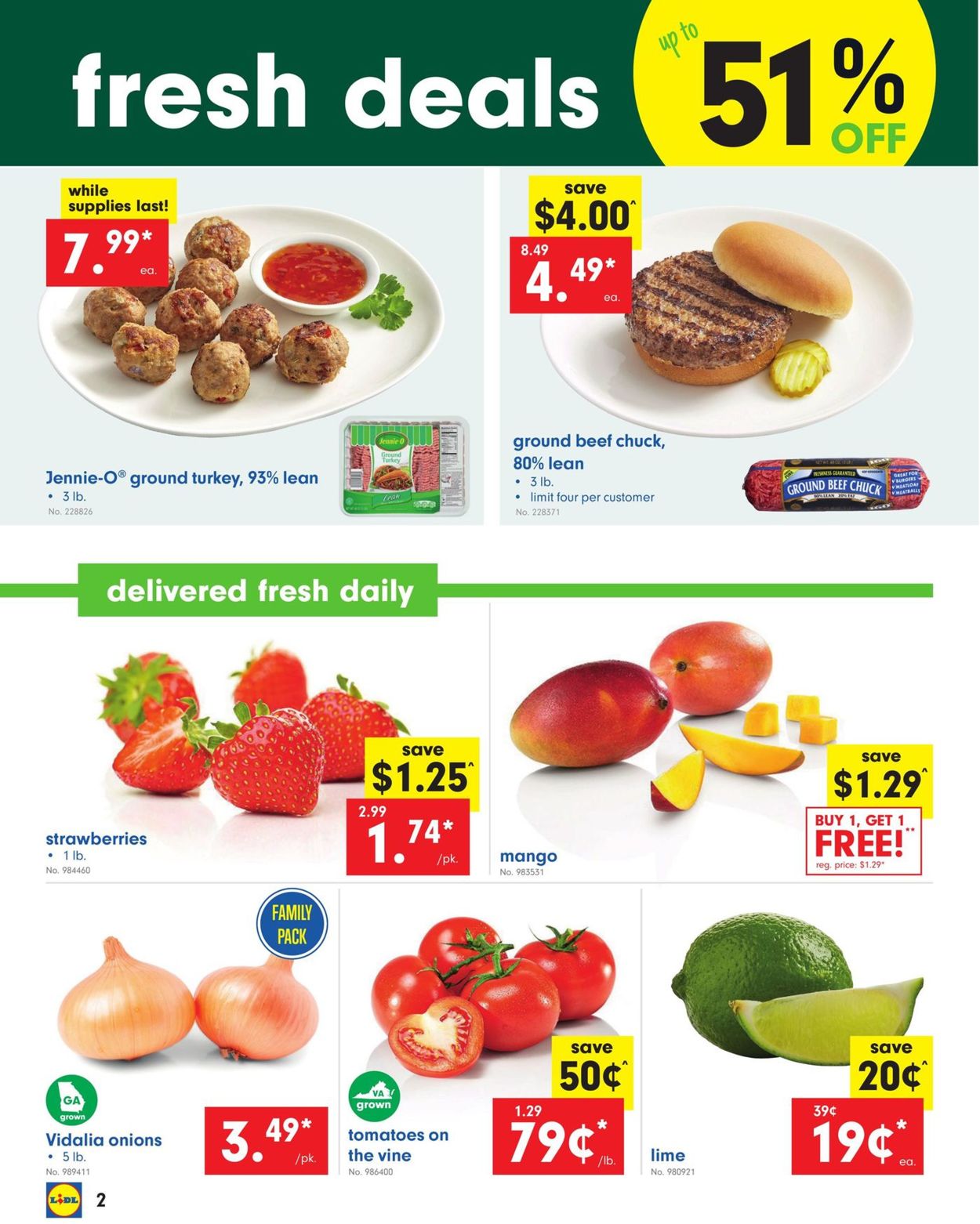 Lidl Ad from 05/01/2019