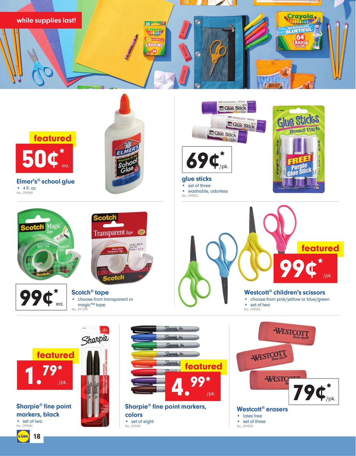 Lidl Ad from 07/10/2019