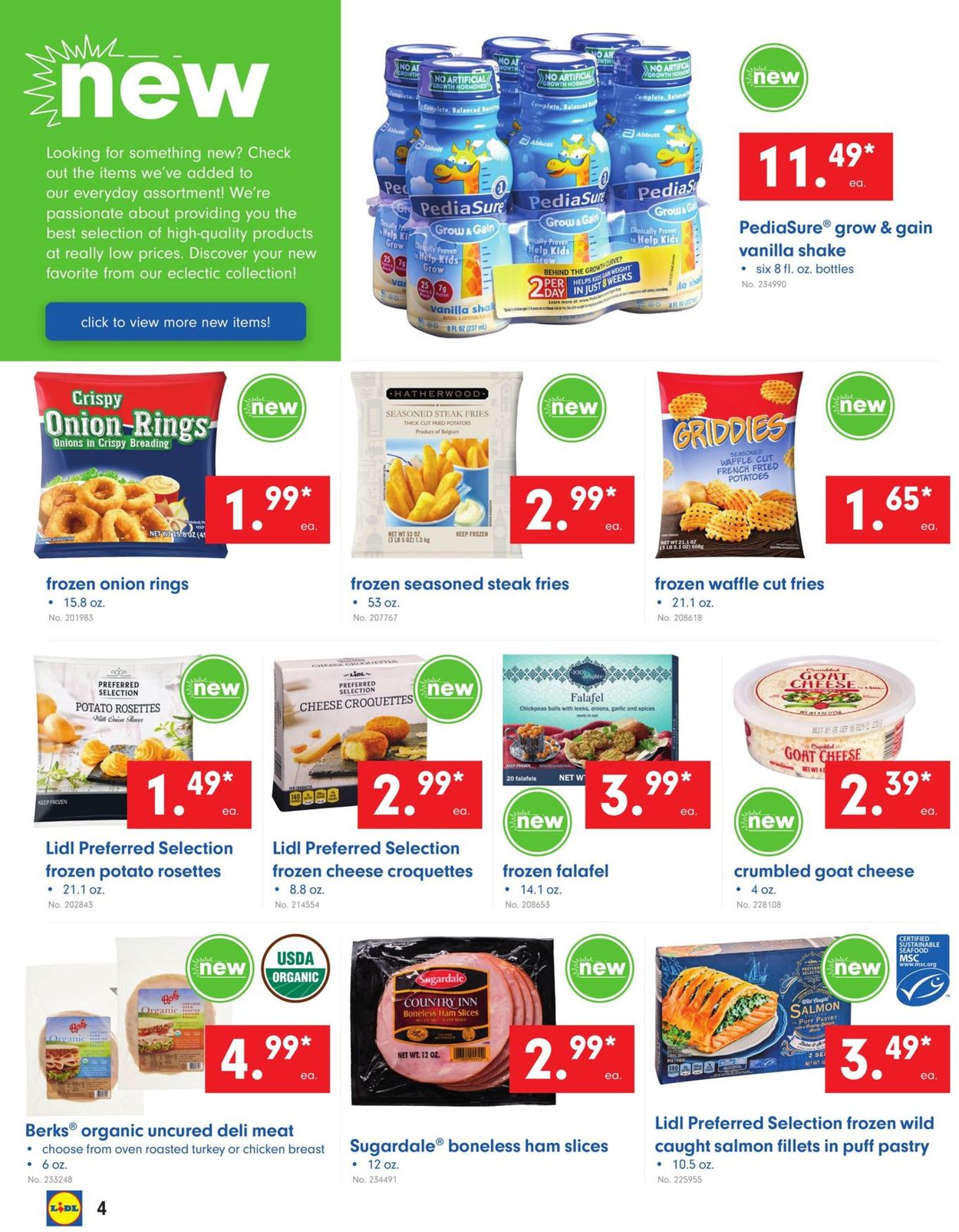 Lidl Ad from 09/04/2019
