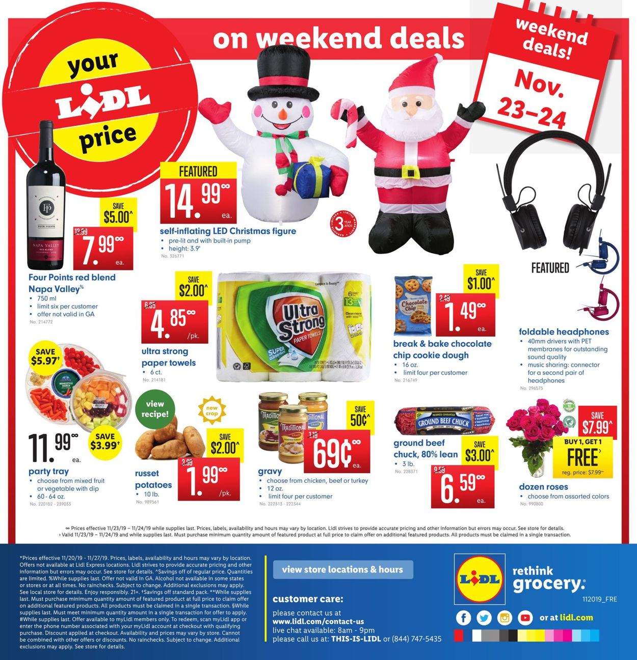 Lidl Ad from 11/20/2019
