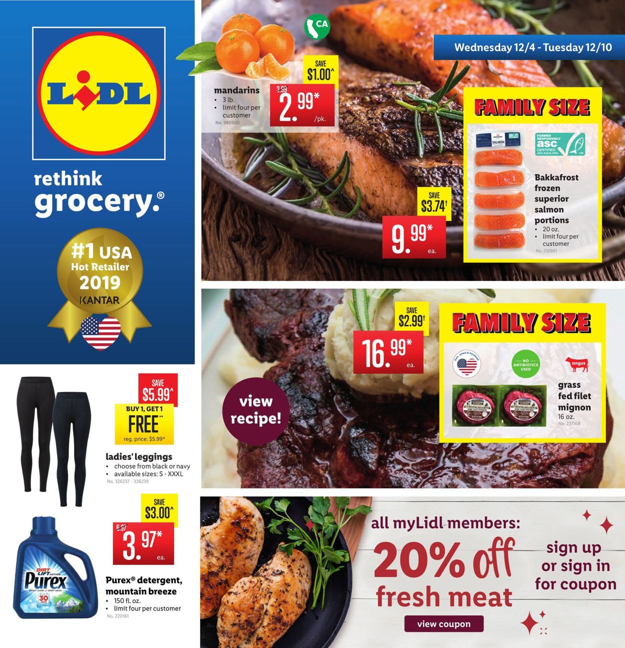 Lidl Ad from 12/04/2019
