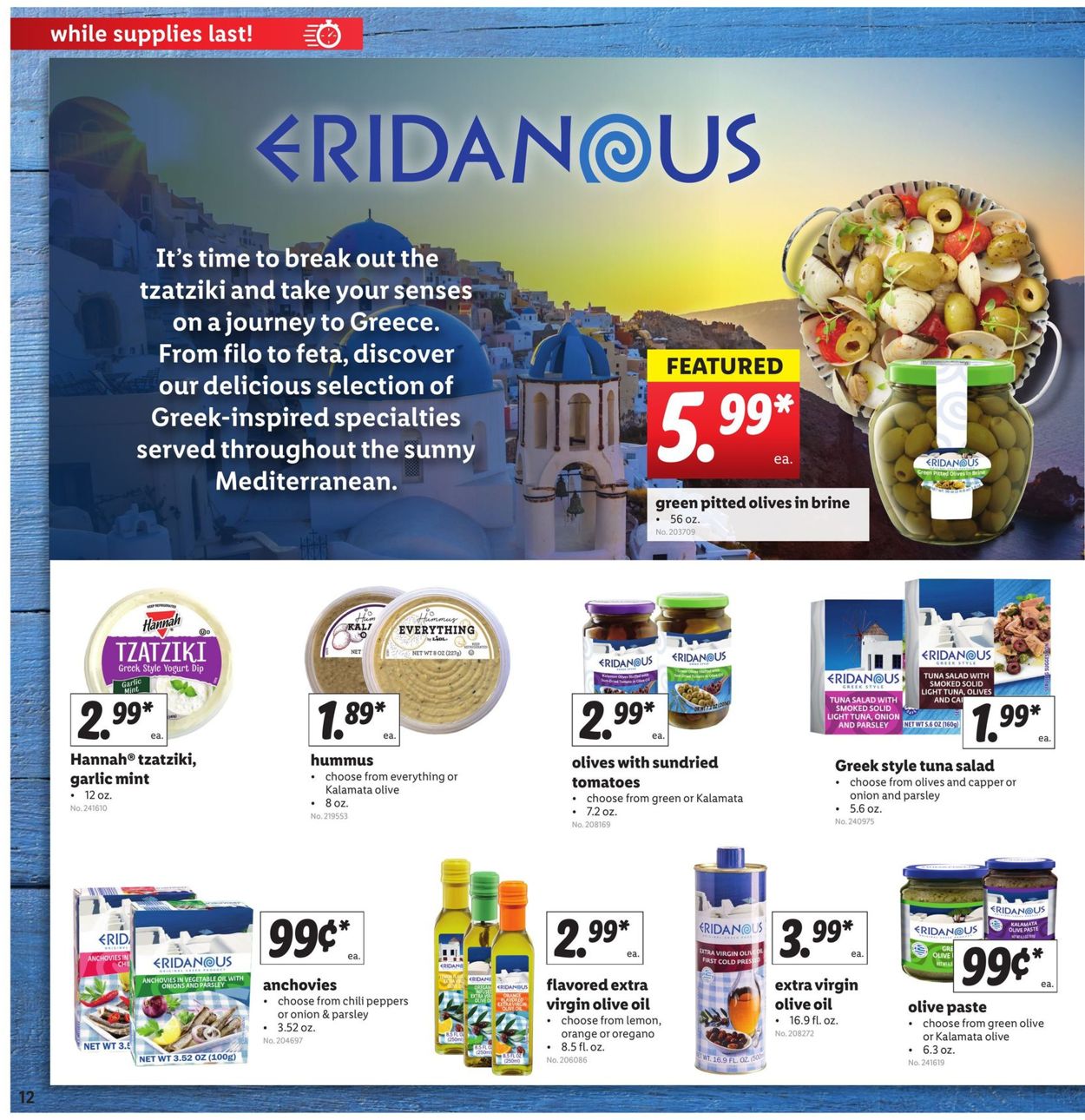 Lidl Ad from 07/01/2020