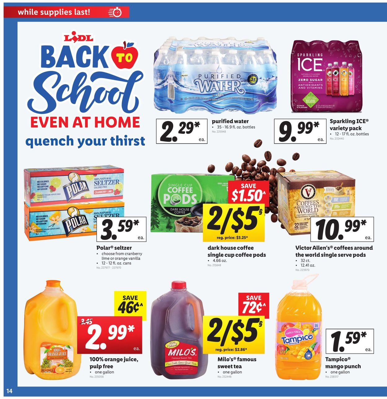 Lidl Ad from 08/19/2020