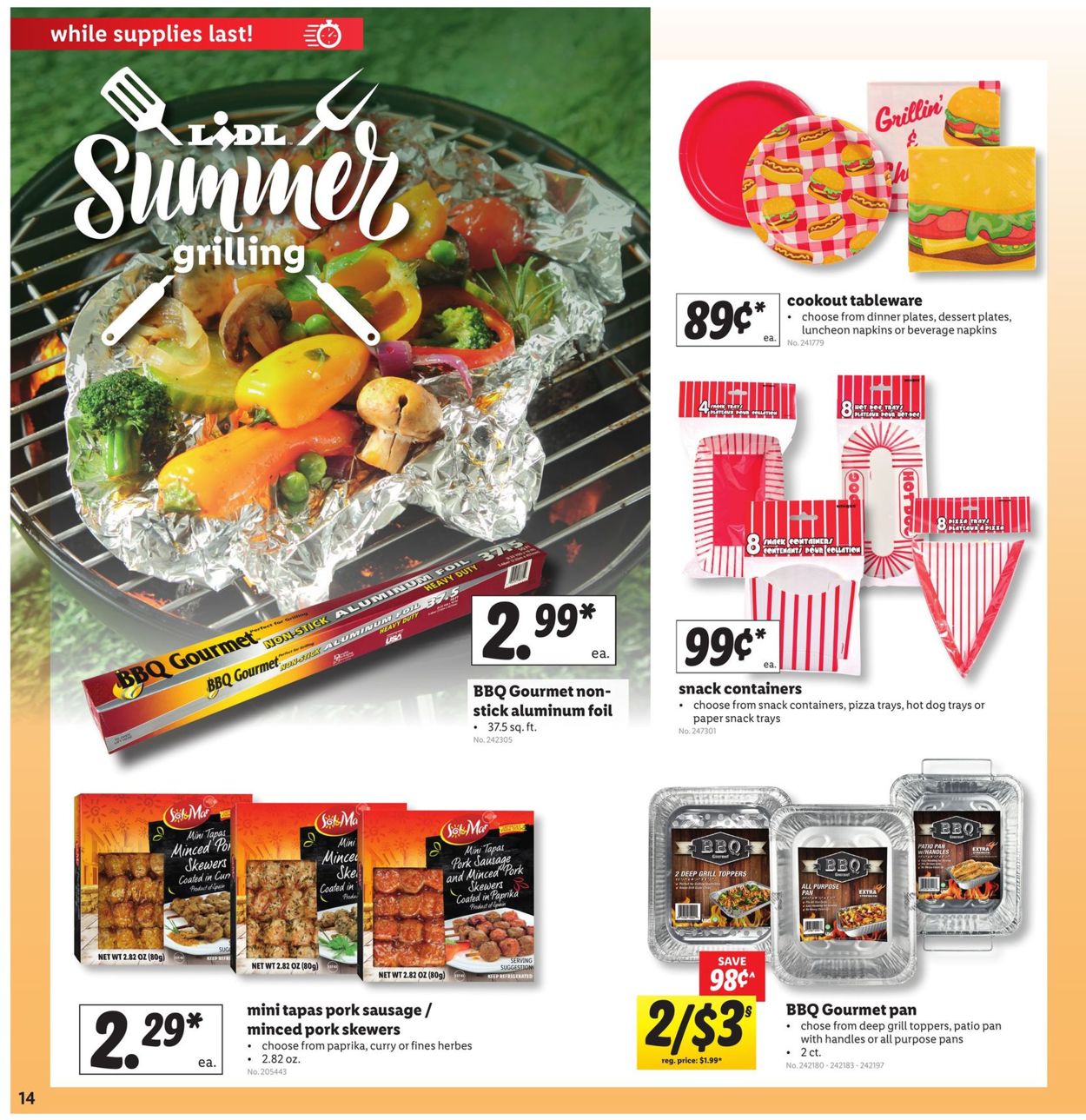 Lidl Ad from 08/26/2020