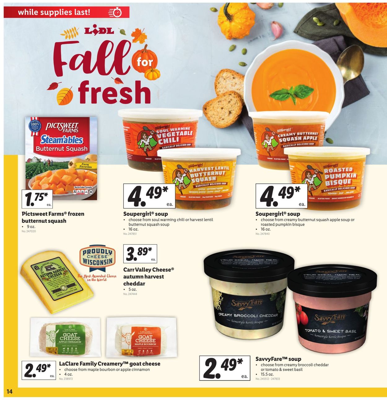 Lidl Ad from 09/09/2020