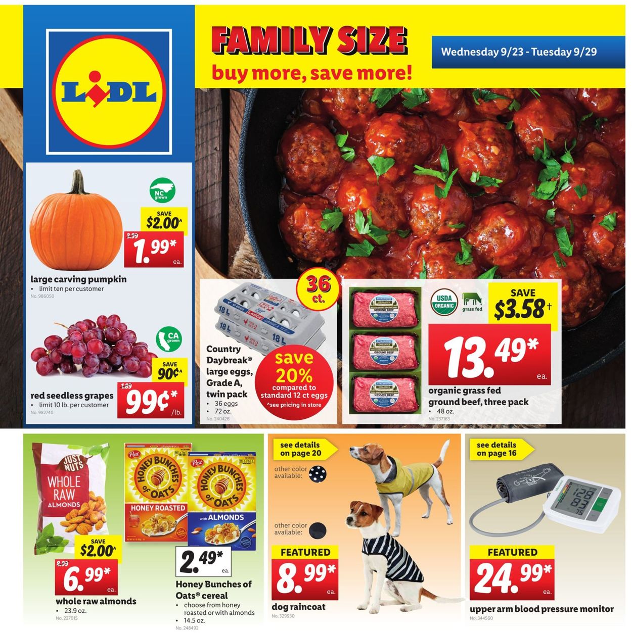 Lidl Ad from 09/23/2020