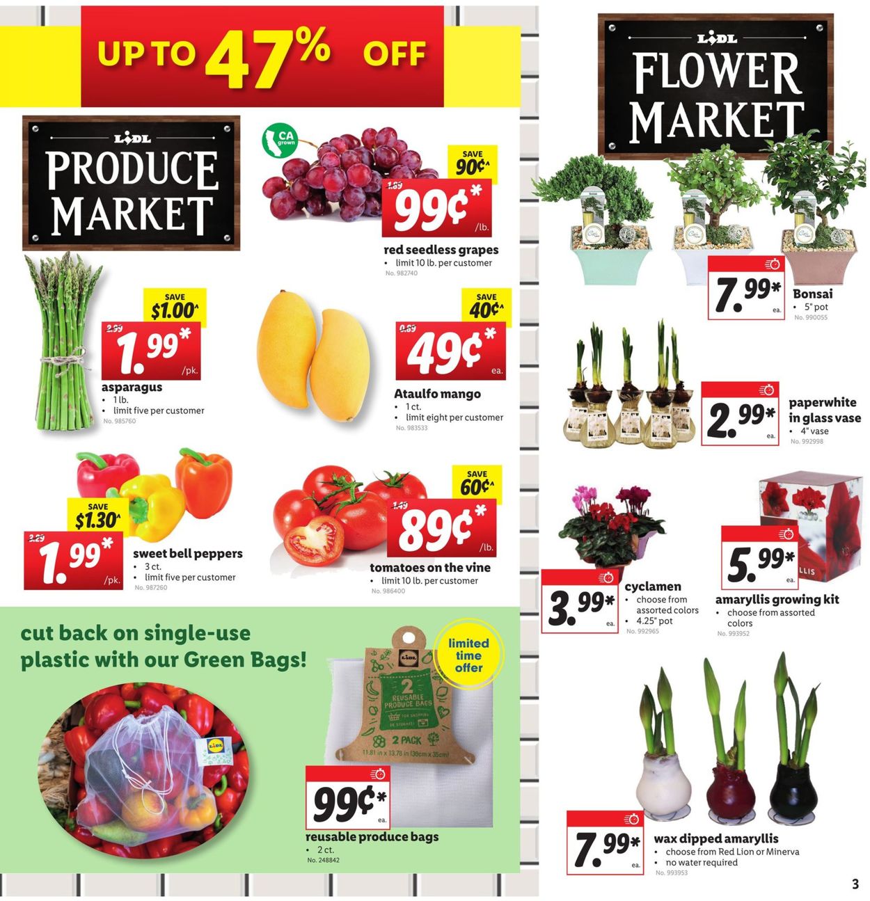 Lidl Ad from 11/04/2020
