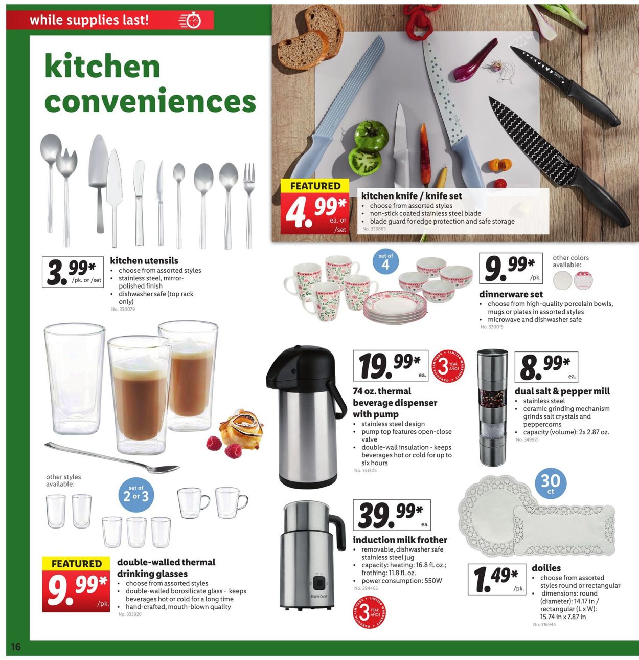 Lidl Ad from 11/11/2020