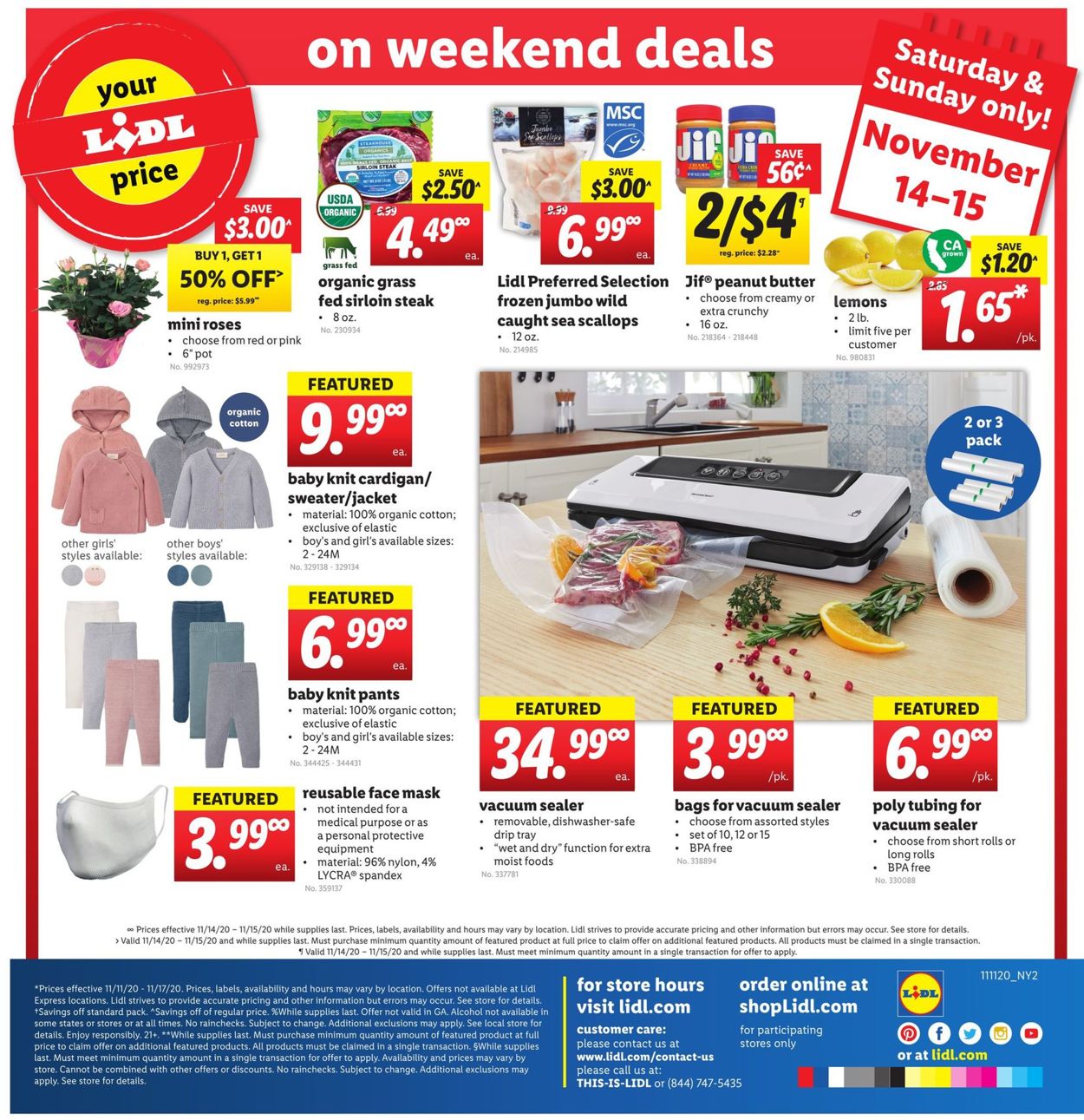 Lidl Ad from 11/11/2020