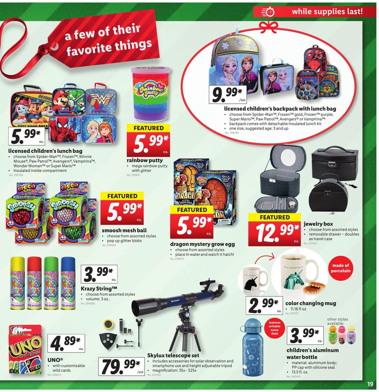 Lidl Ad from 12/09/2020