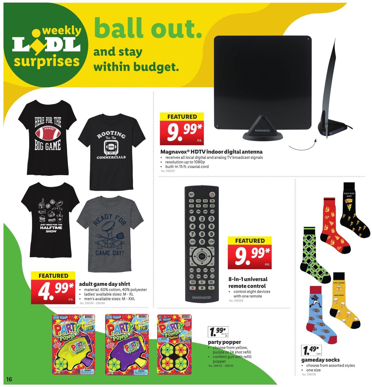 Lidl Ad from 02/03/2021