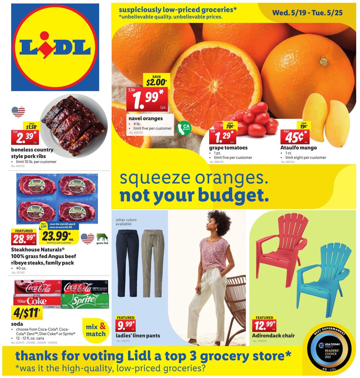 Lidl Ad from 05/19/2021