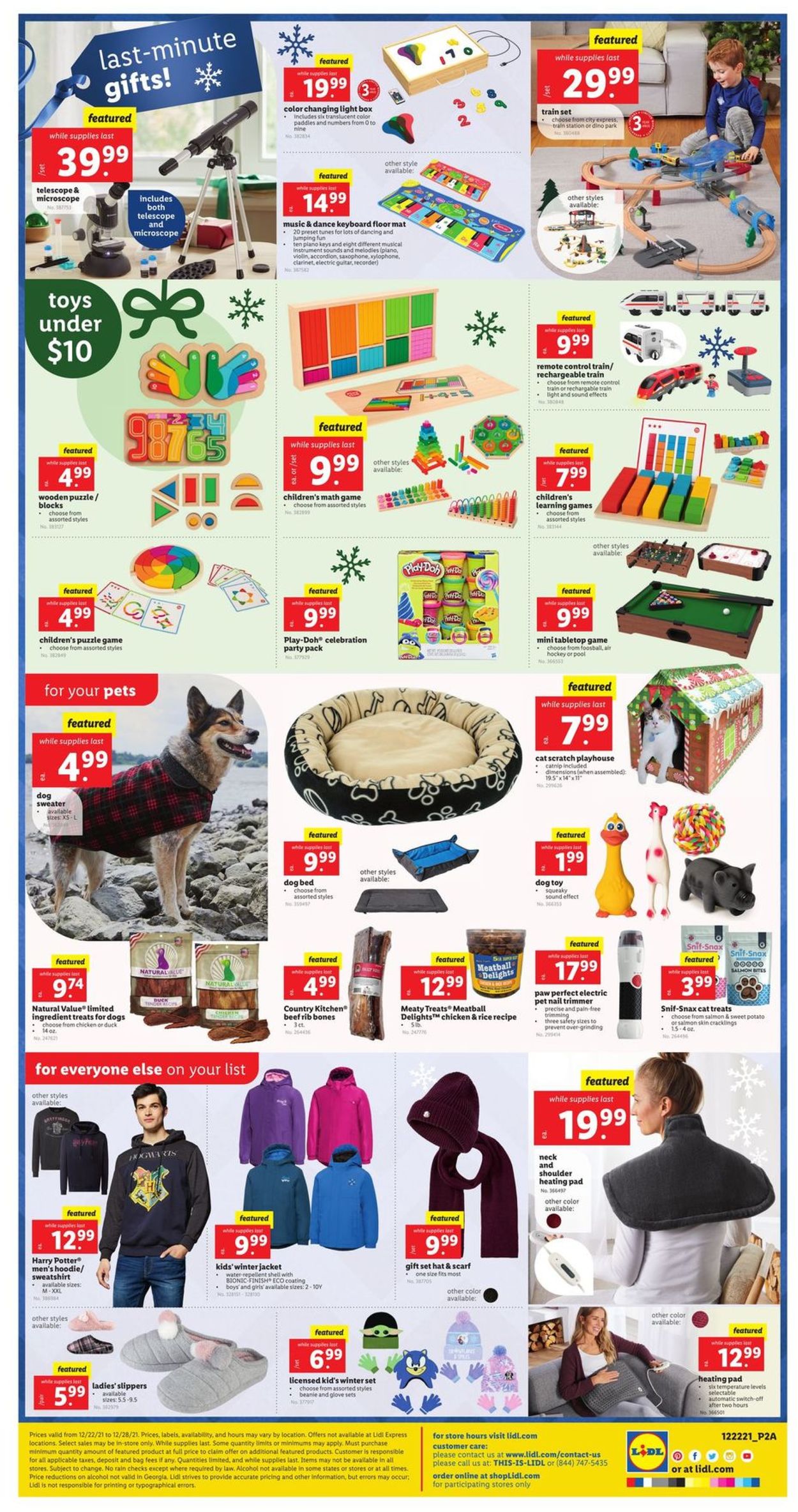 Lidl Ad from 12/22/2021