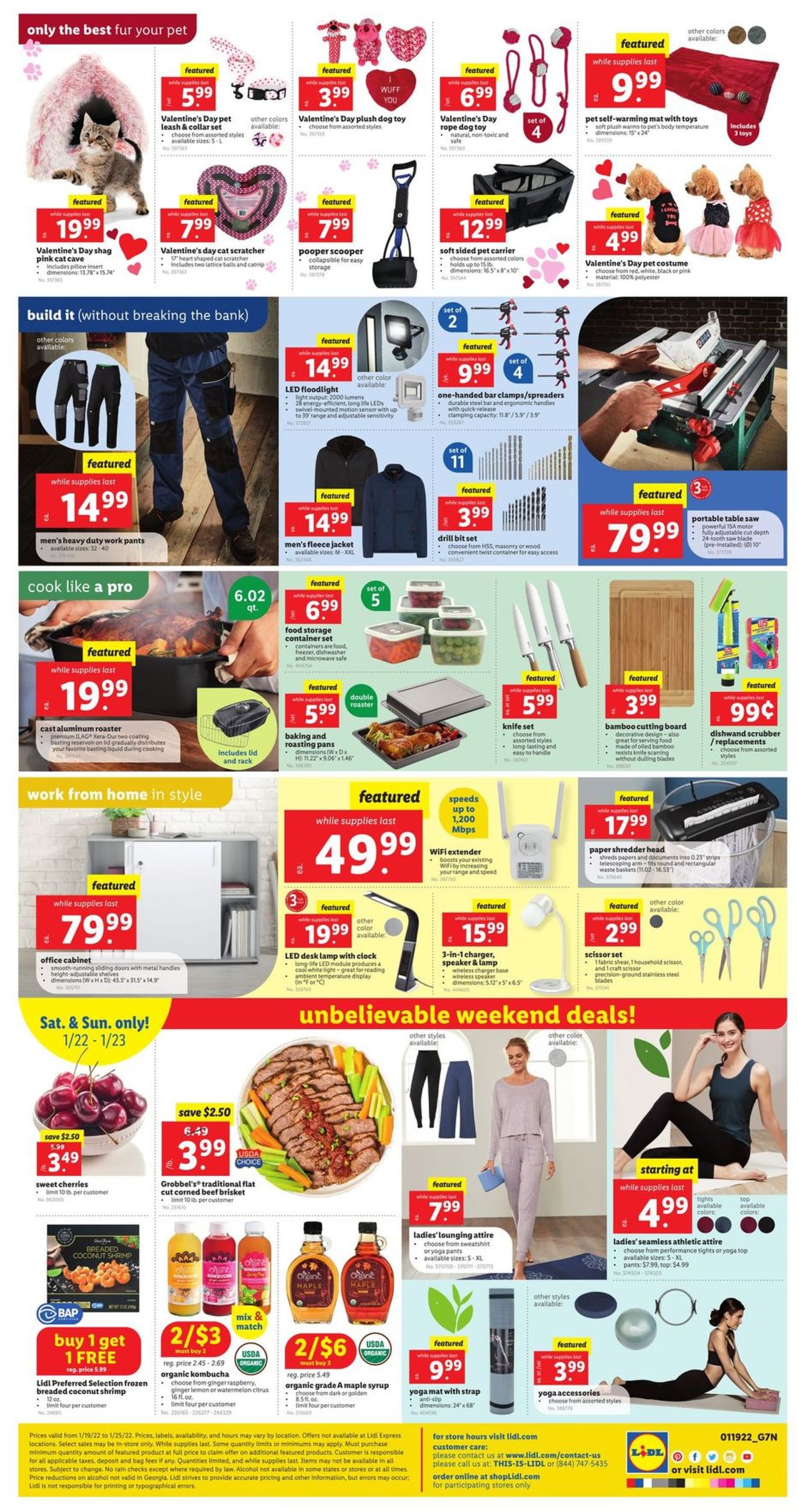 Lidl Ad from 01/19/2022