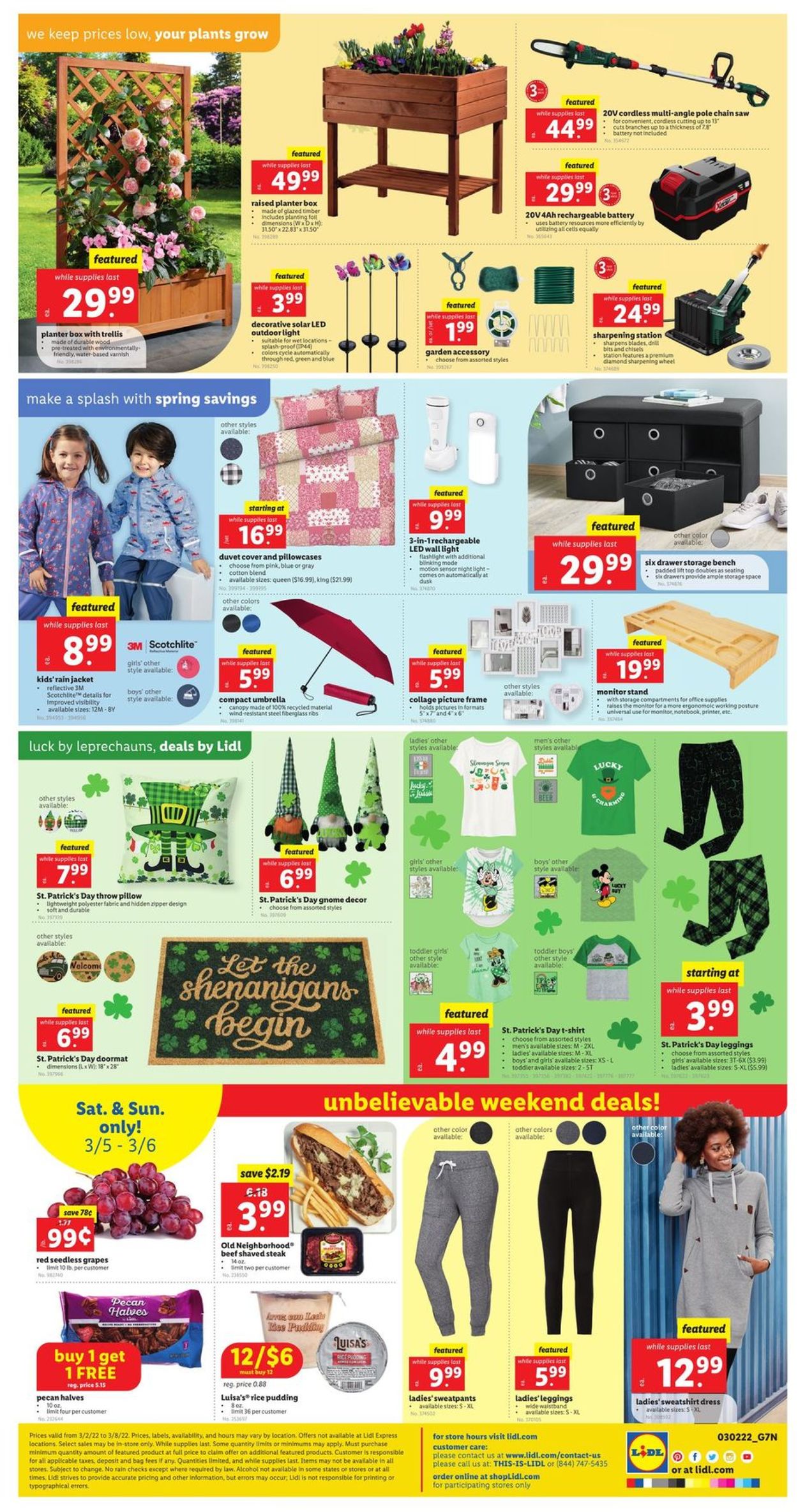 Lidl Ad from 03/02/2022