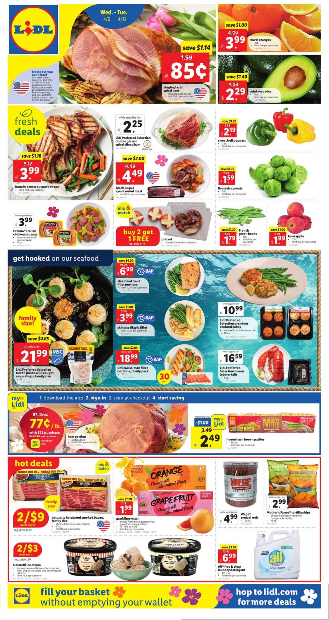 Lidl Ad from 04/06/2022