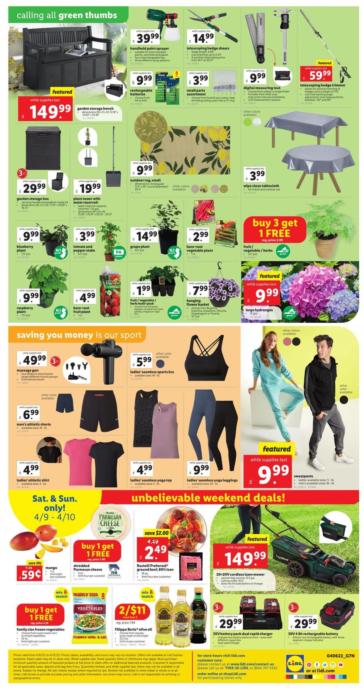 Lidl Ad from 04/06/2022
