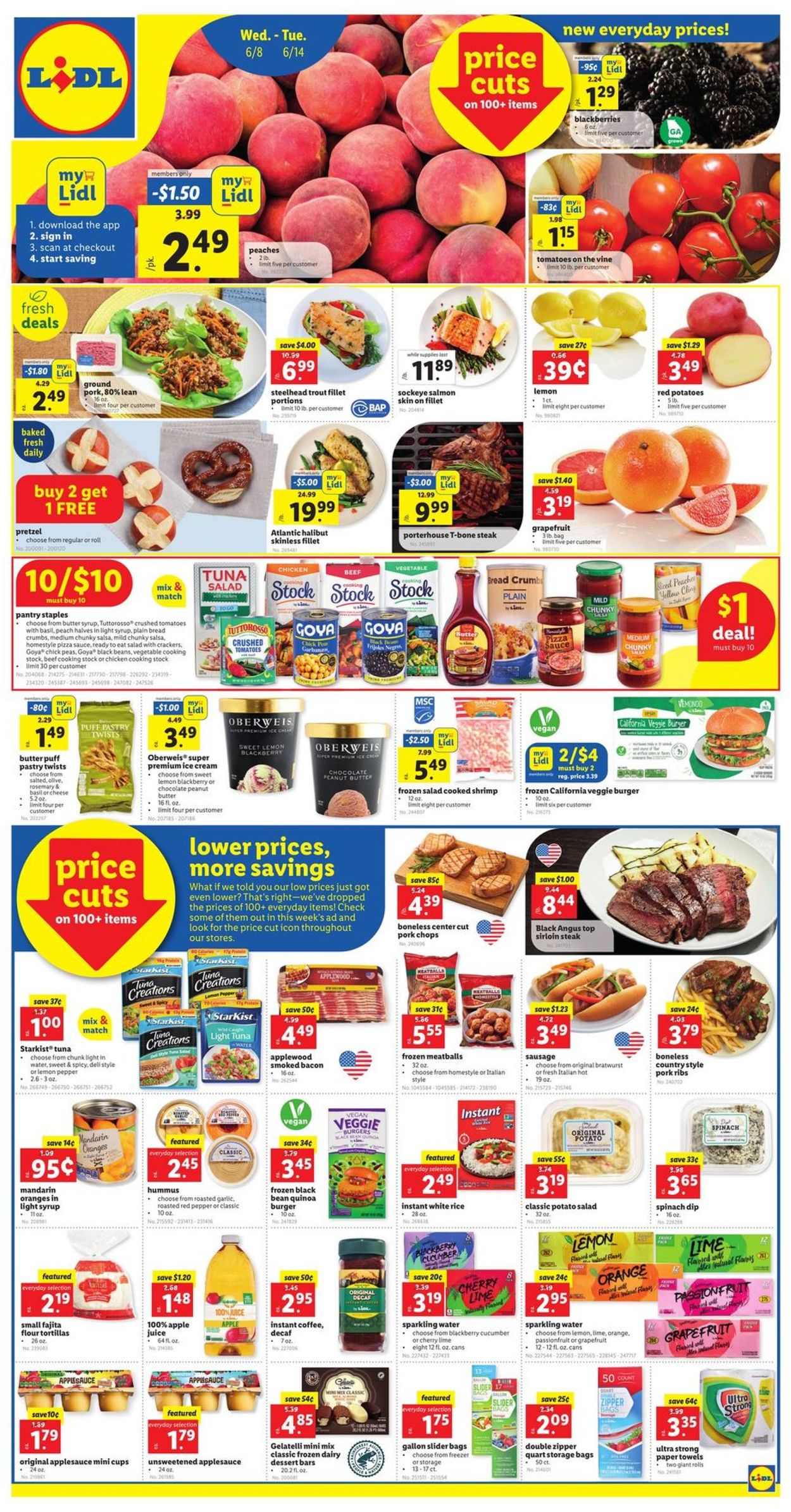 Lidl Ad from 06/08/2022