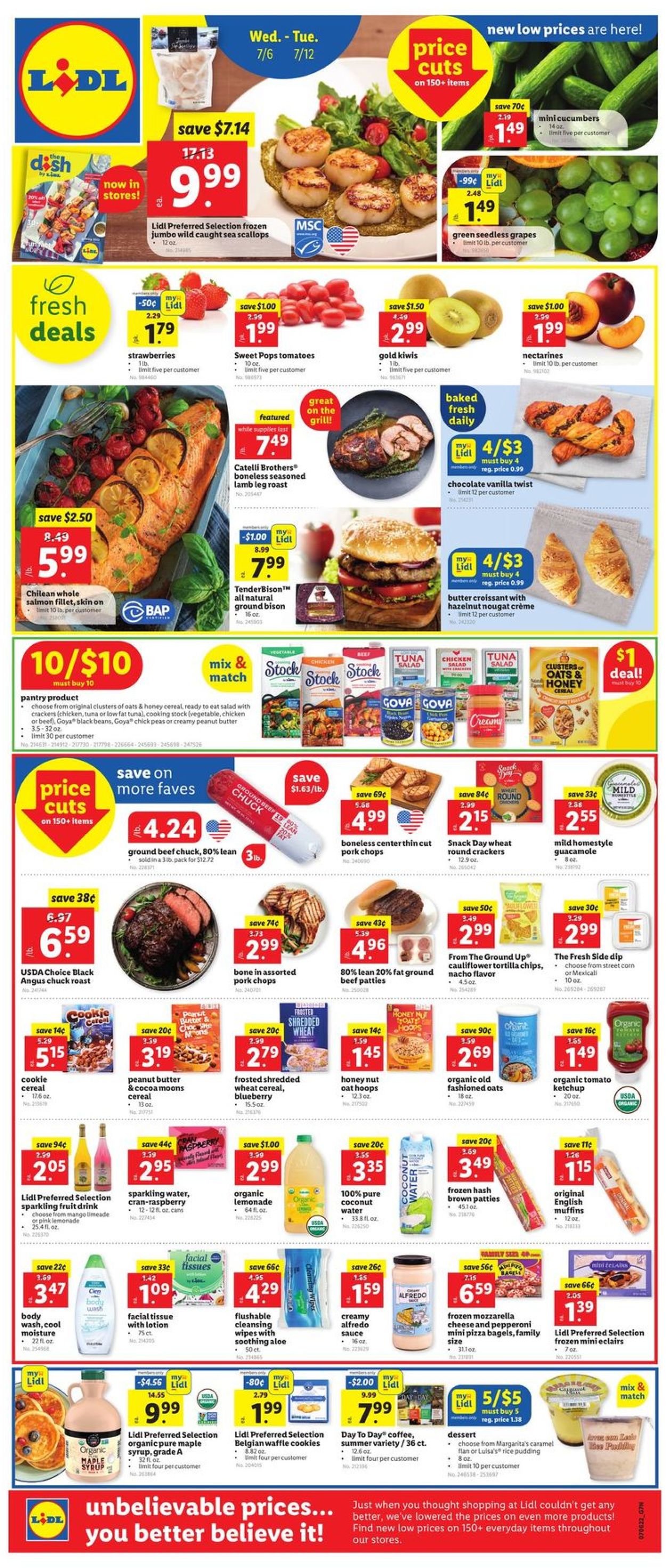 Lidl Ad from 07/06/2022