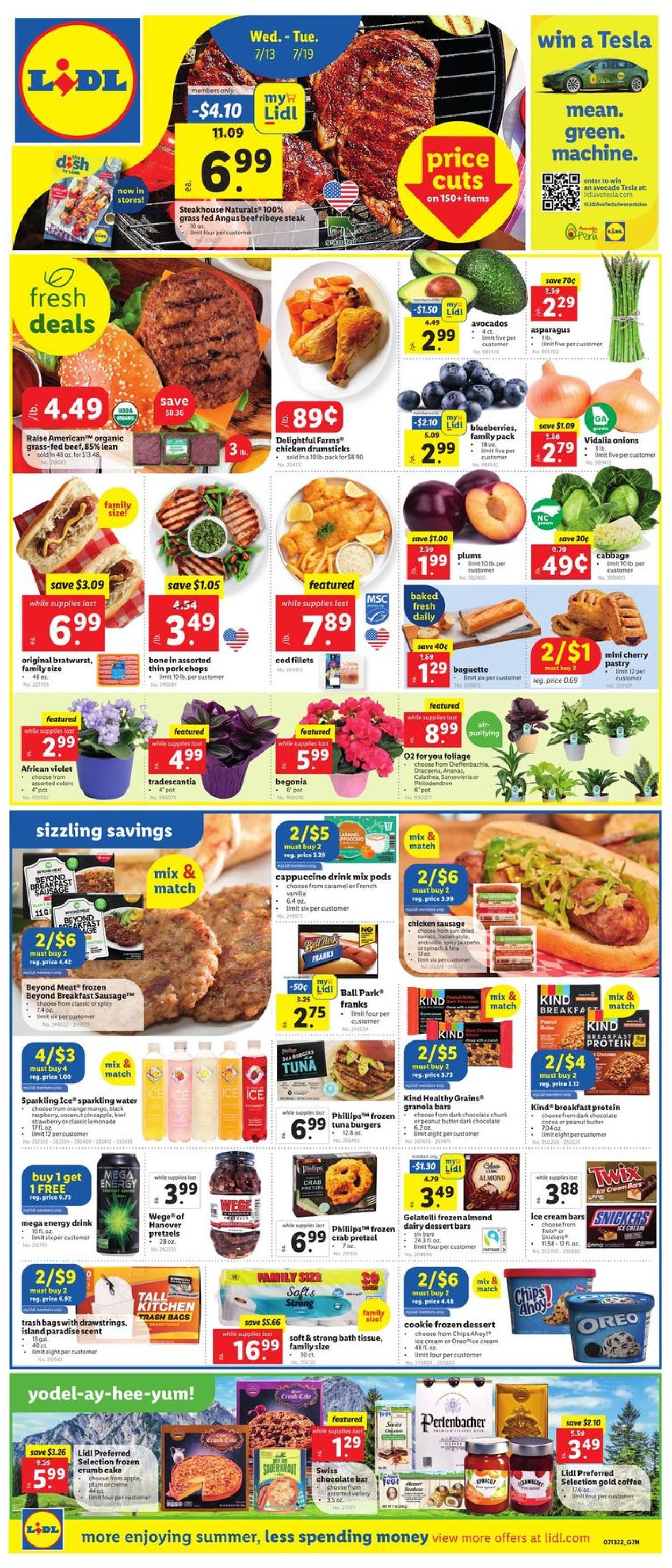 Lidl Ad from 07/13/2022
