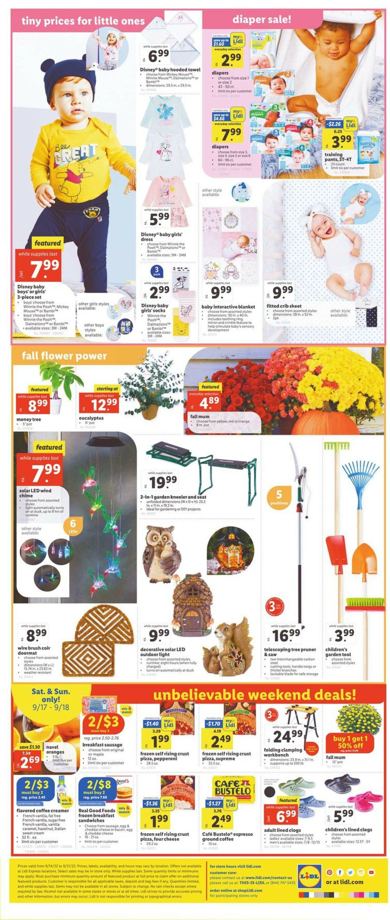 Lidl Ad from 09/14/2022