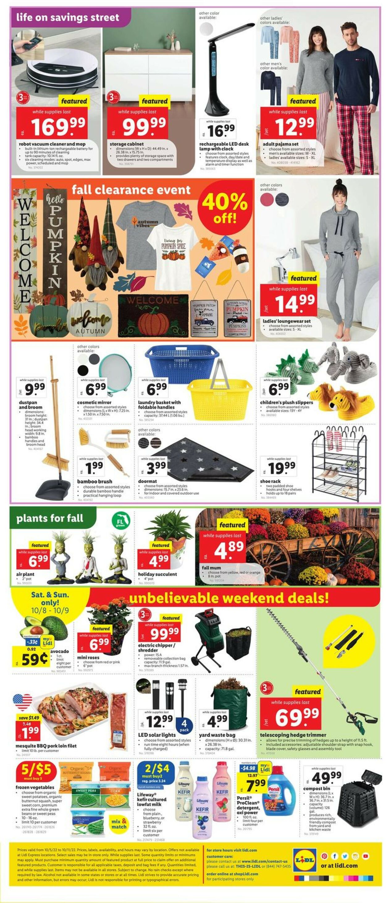 Lidl Ad from 10/05/2022