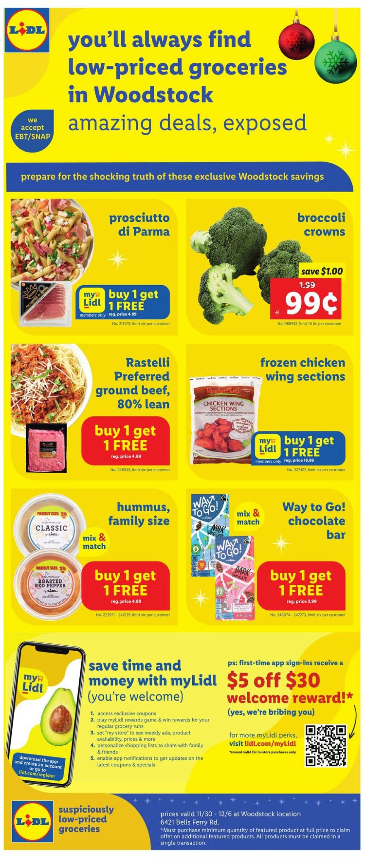 Lidl Ad from 11/30/2022