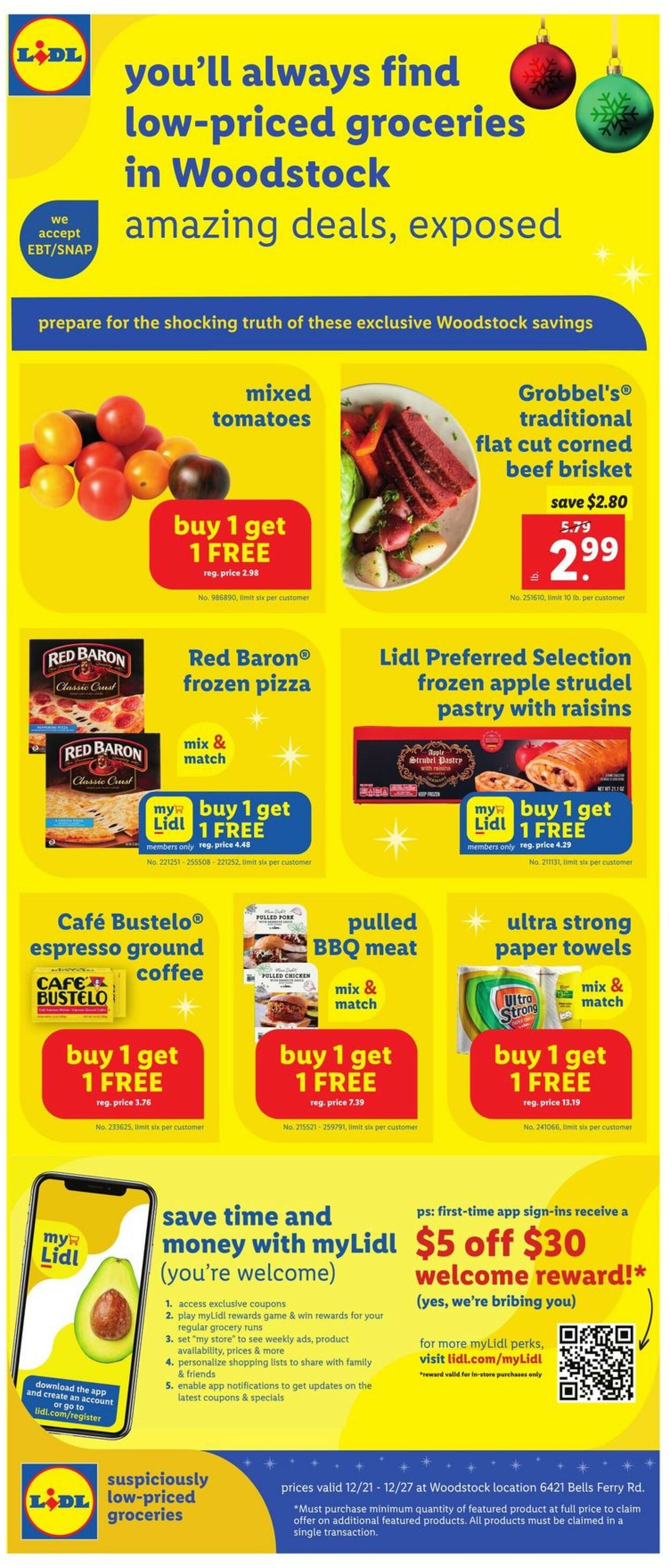 Lidl Ad from 12/21/2022