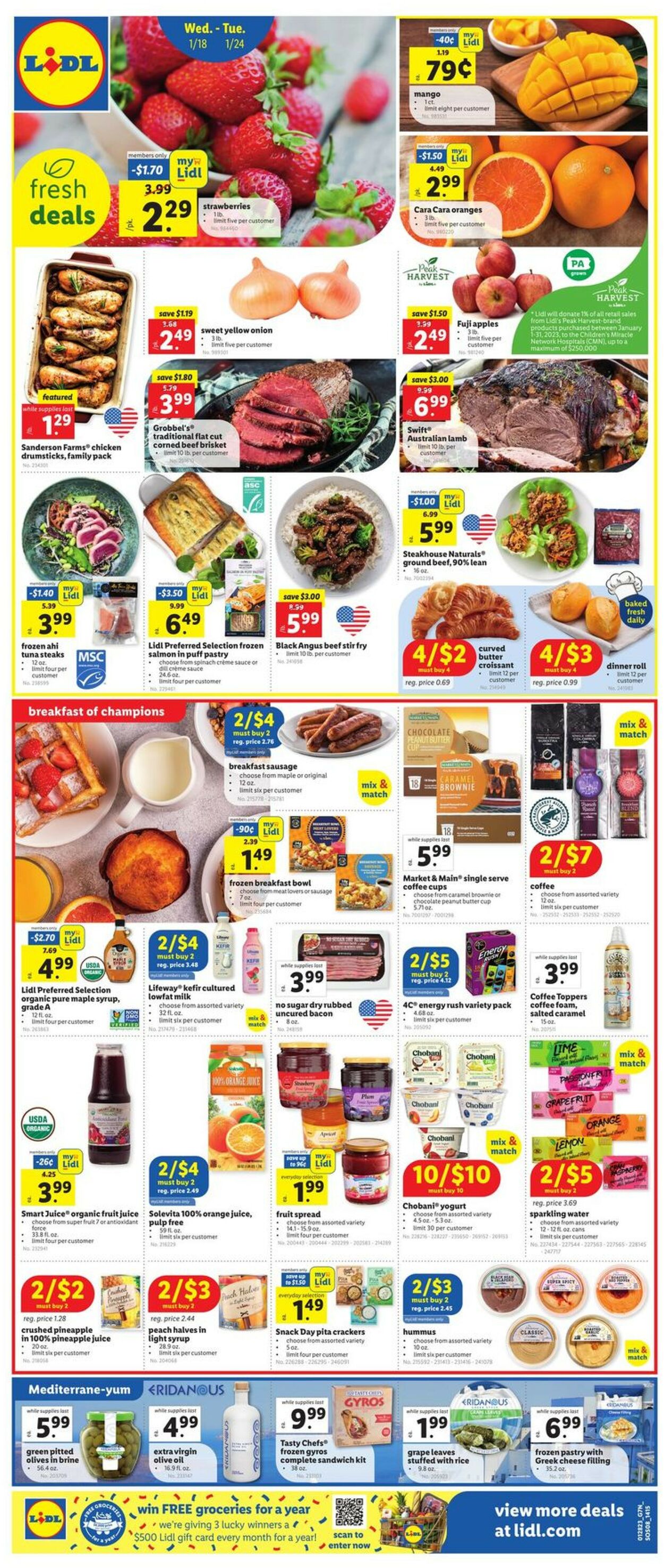 Lidl Ad from 01/18/2023