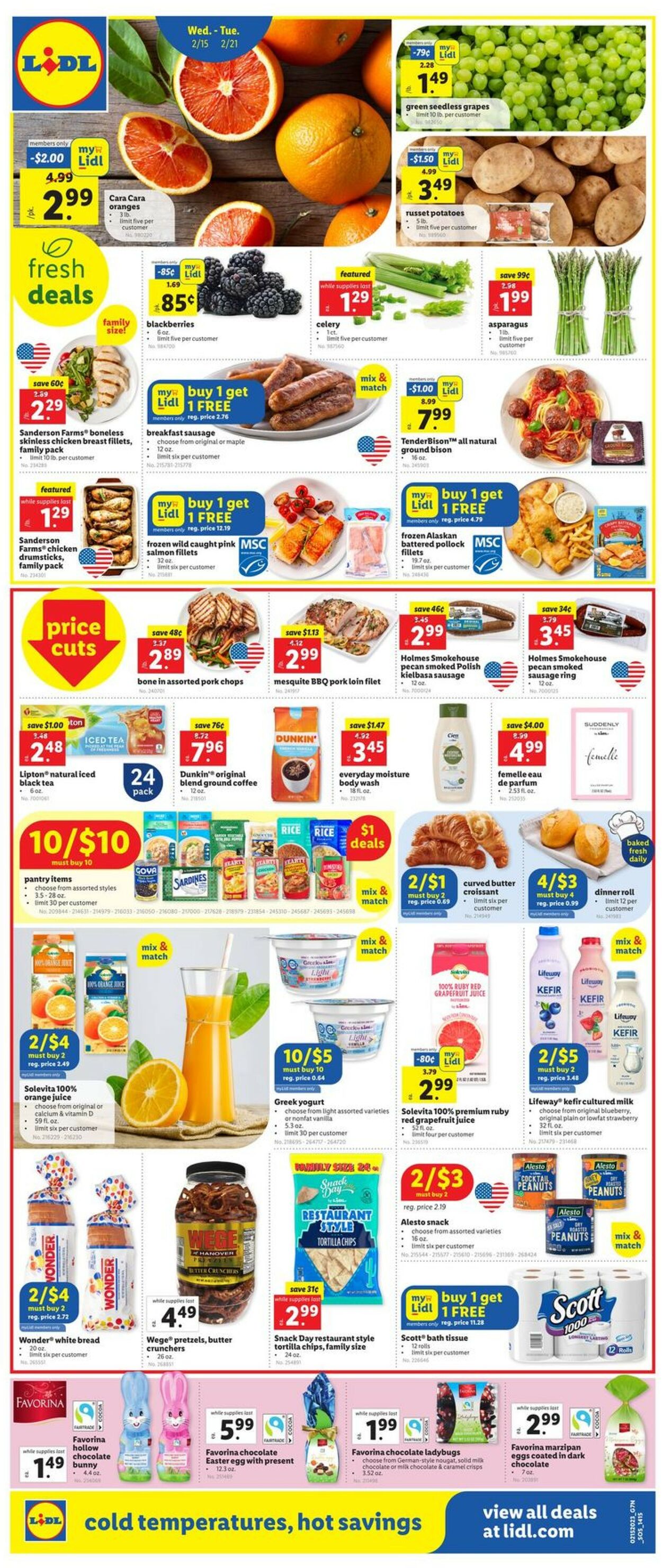 Lidl Ad from 02/15/2023