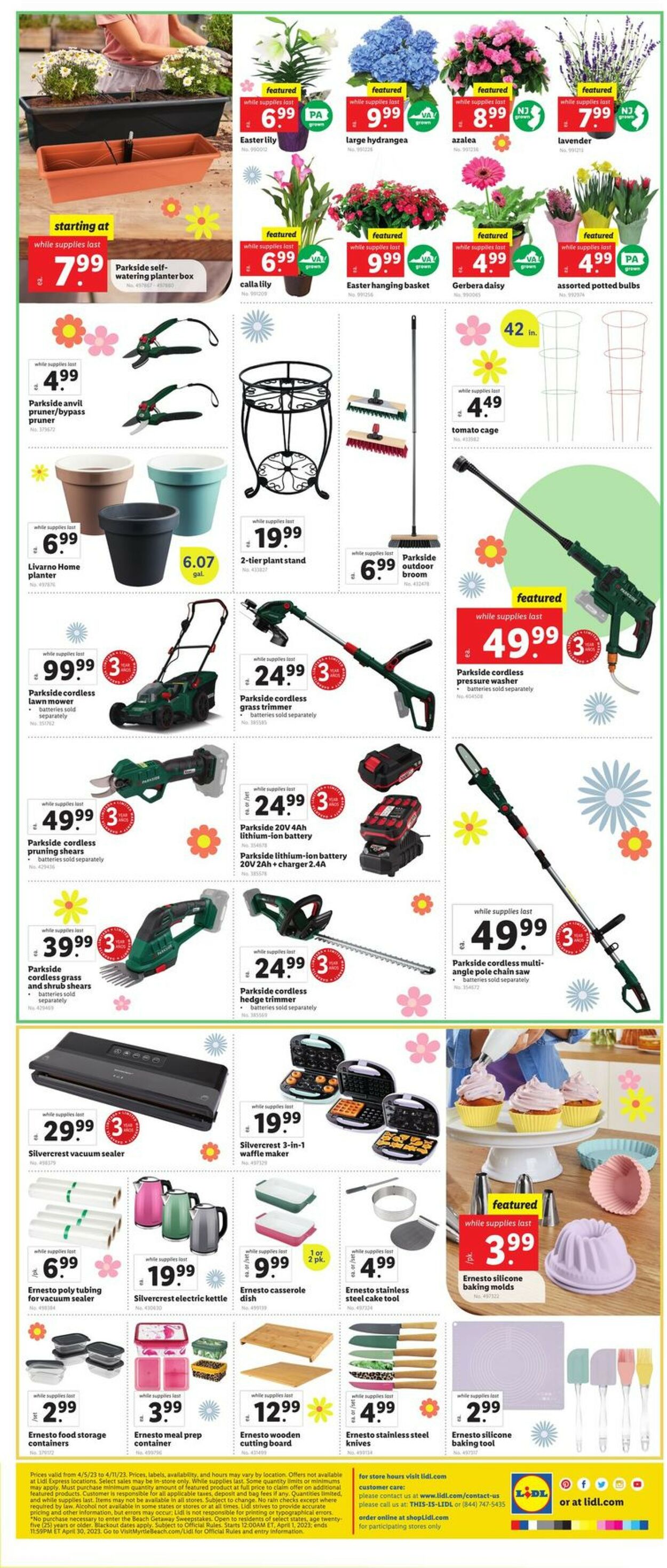 Lidl Ad from 04/05/2023