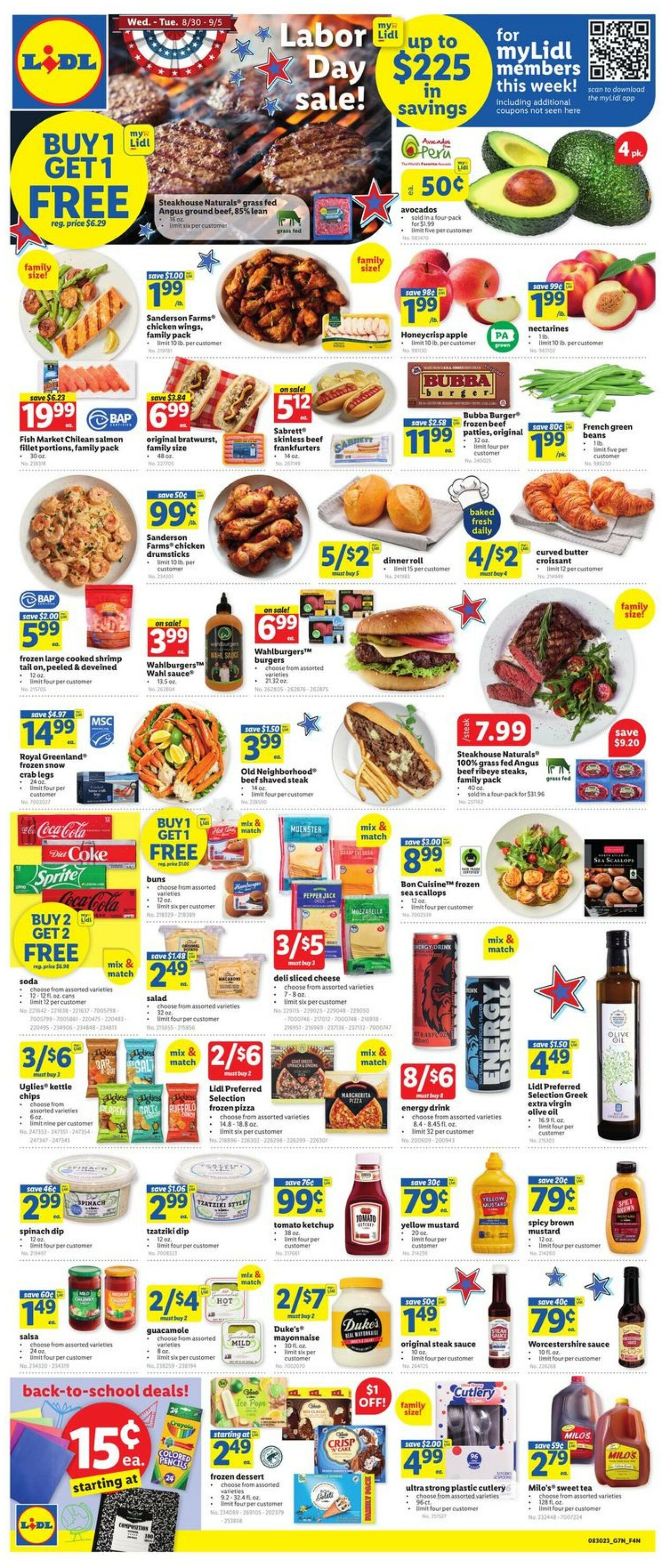 Lidl Ad from 08/30/2023