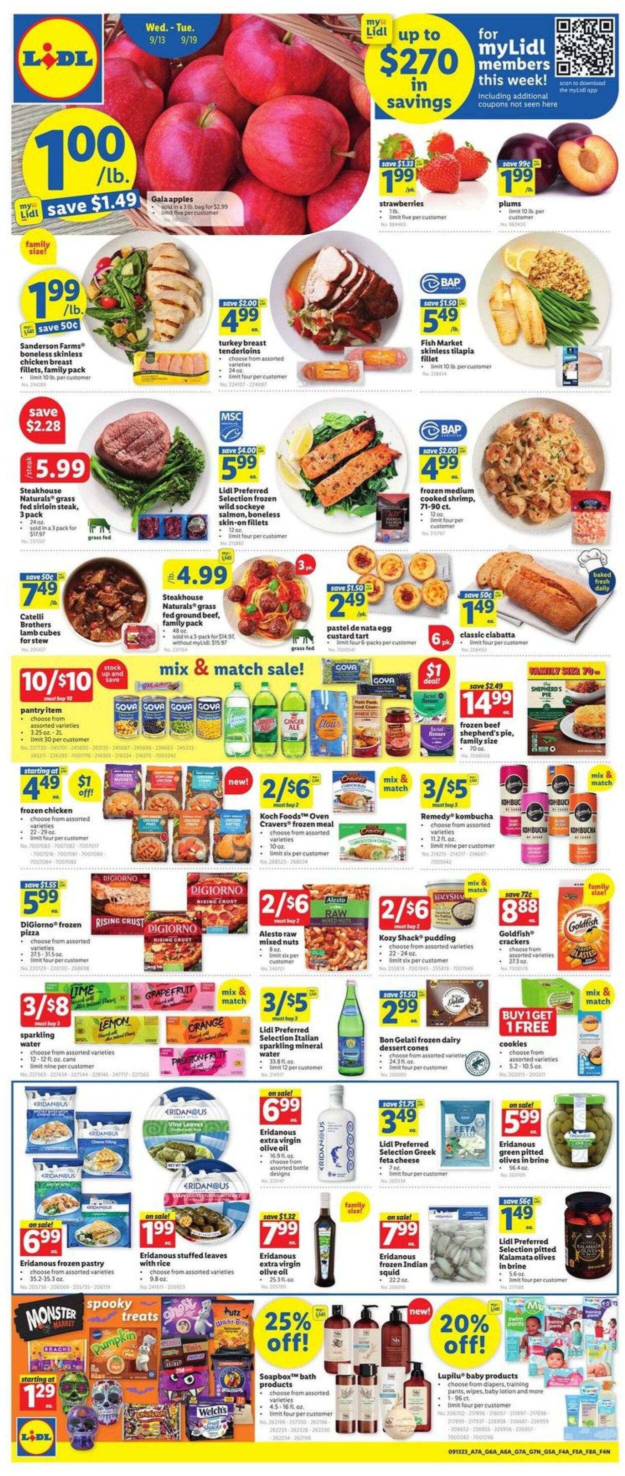 Lidl Ad from 09/13/2023
