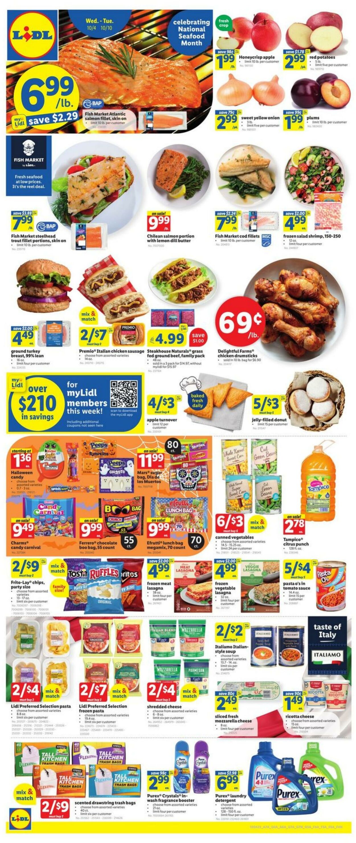 Lidl Ad from 10/04/2023