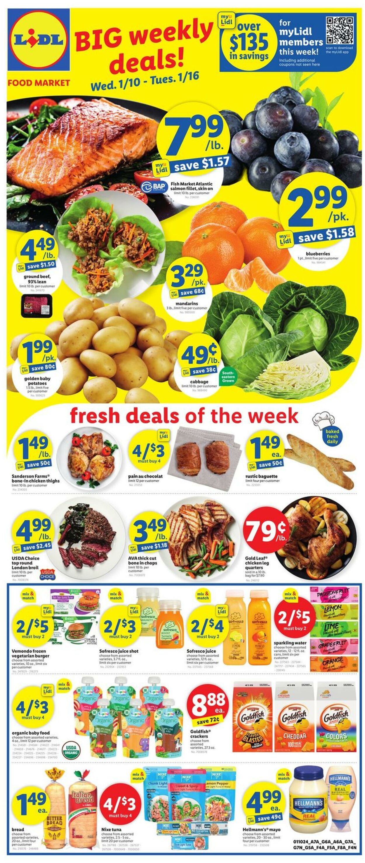 Lidl Ad from 01/10/2024
