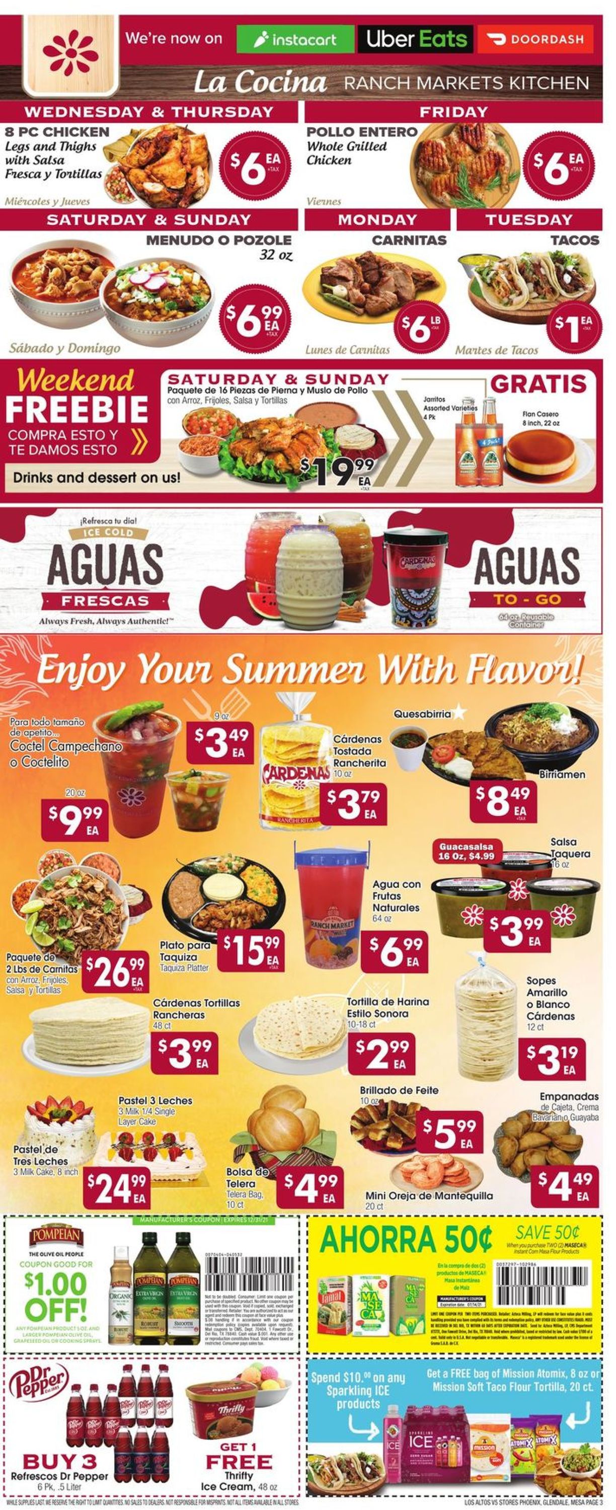 Los Altos Ranch Market Ad from 07/07/2021
