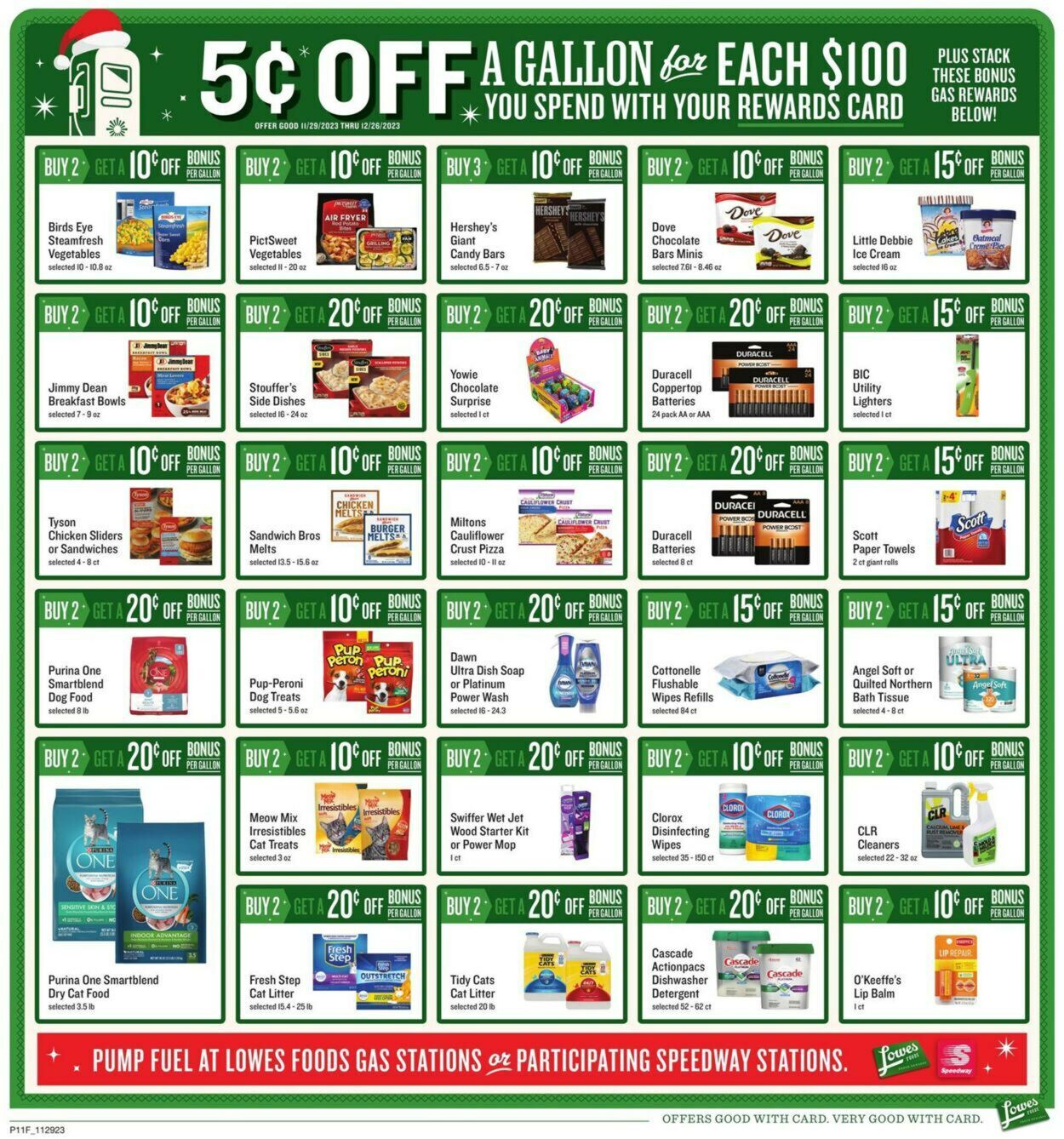 Lowes Foods Ad from 11/29/2023