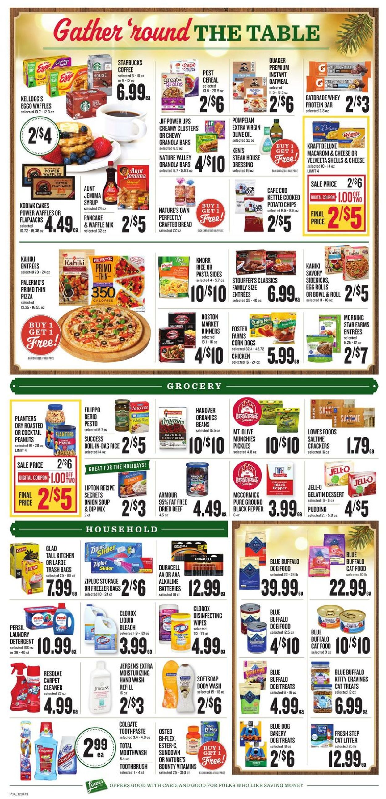 Lowes Foods Ad from 12/04/2019