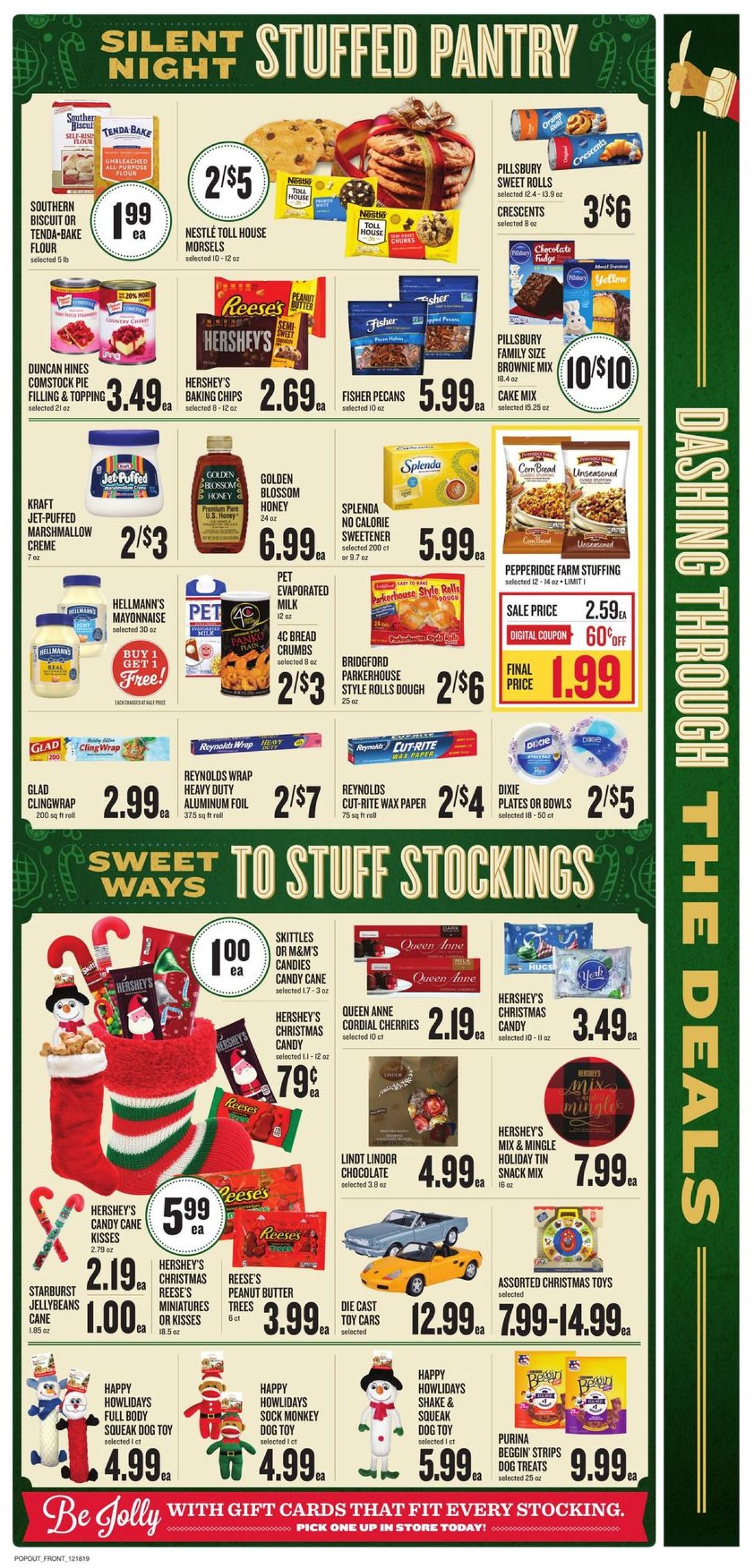 Lowes Foods Ad from 12/18/2019