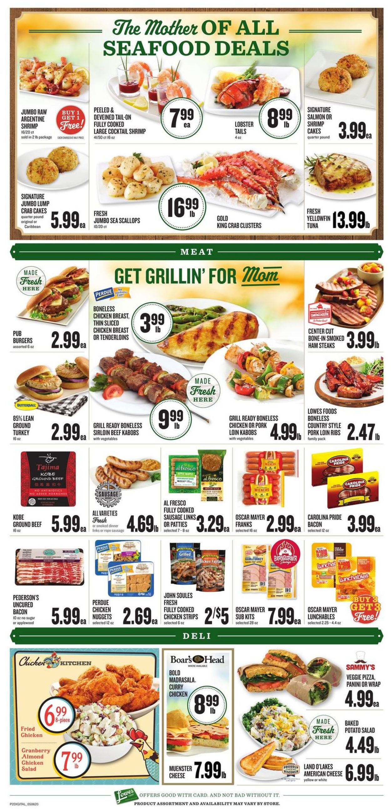 Lowes Foods Ad from 05/06/2020