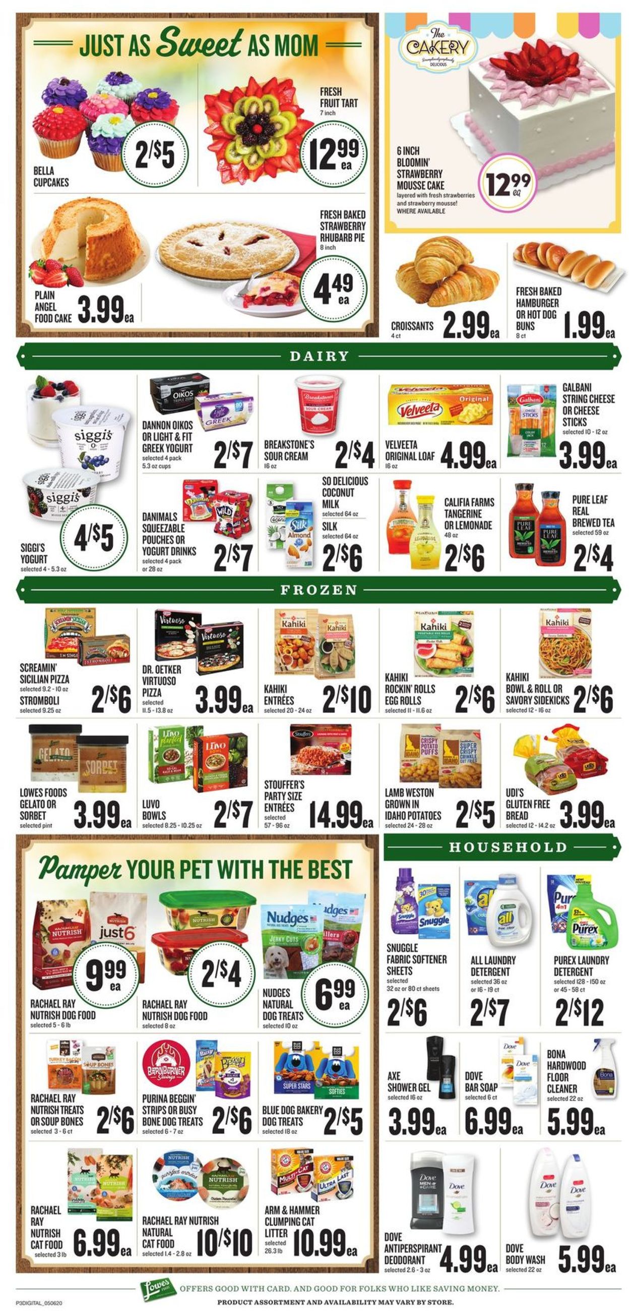 Lowes Foods Ad from 05/06/2020