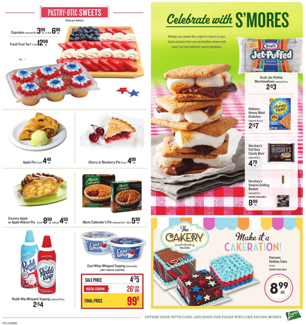Lowes Foods Ad from 05/20/2020