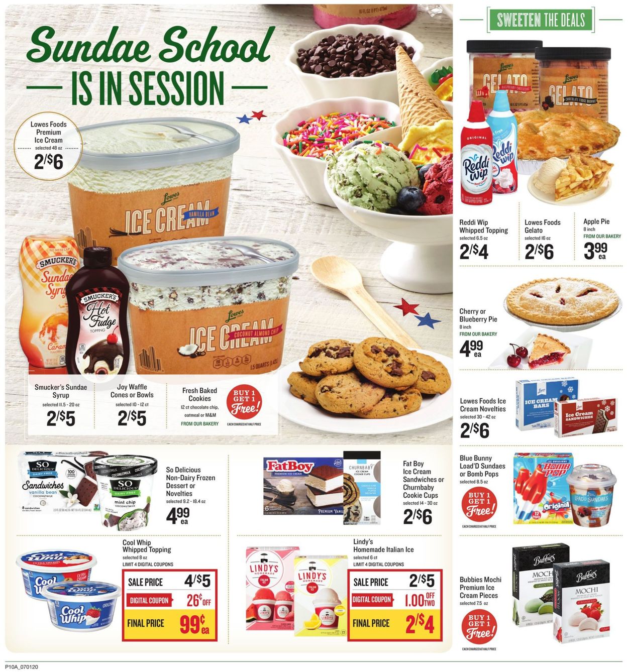 Lowes Foods Ad from 07/01/2020