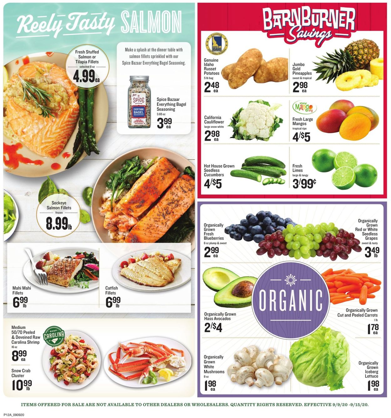 Lowes Foods Ad from 09/09/2020