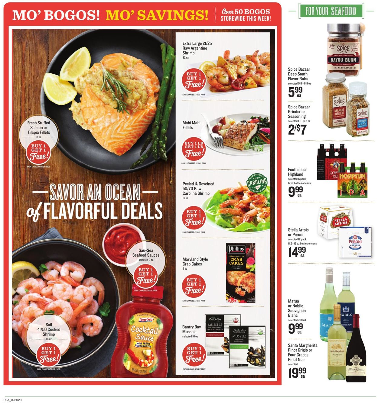 Lowes Foods Ad from 09/30/2020