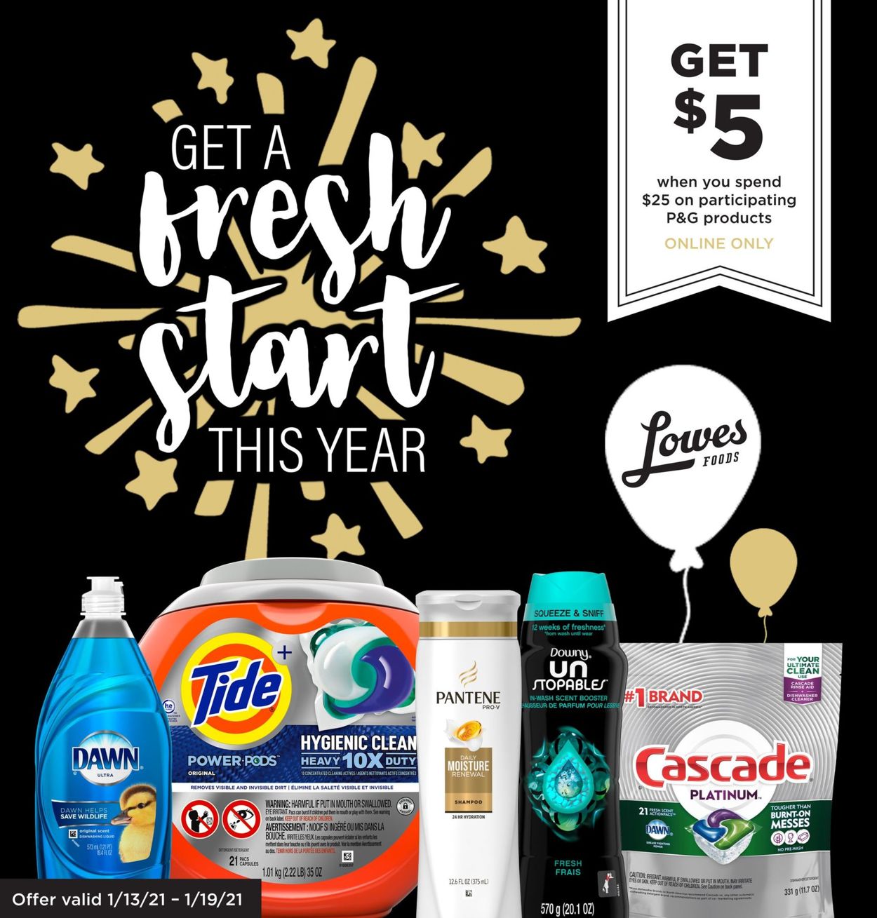 Lowes Foods Ad from 01/13/2021