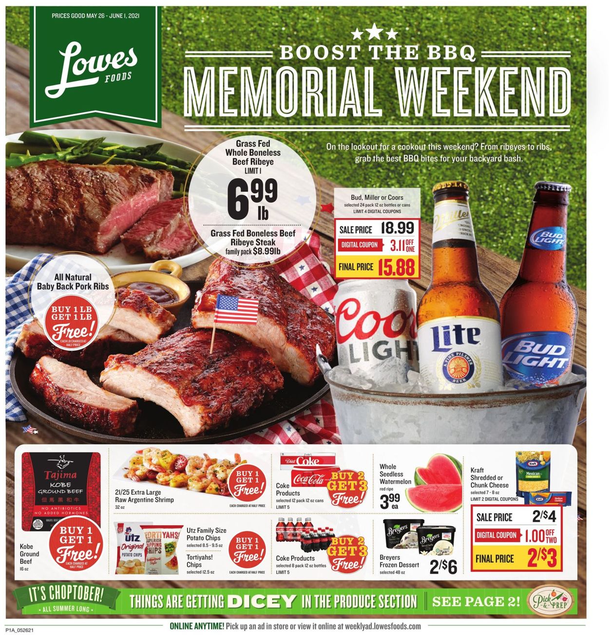 Lowes Foods Ad from 05/26/2021
