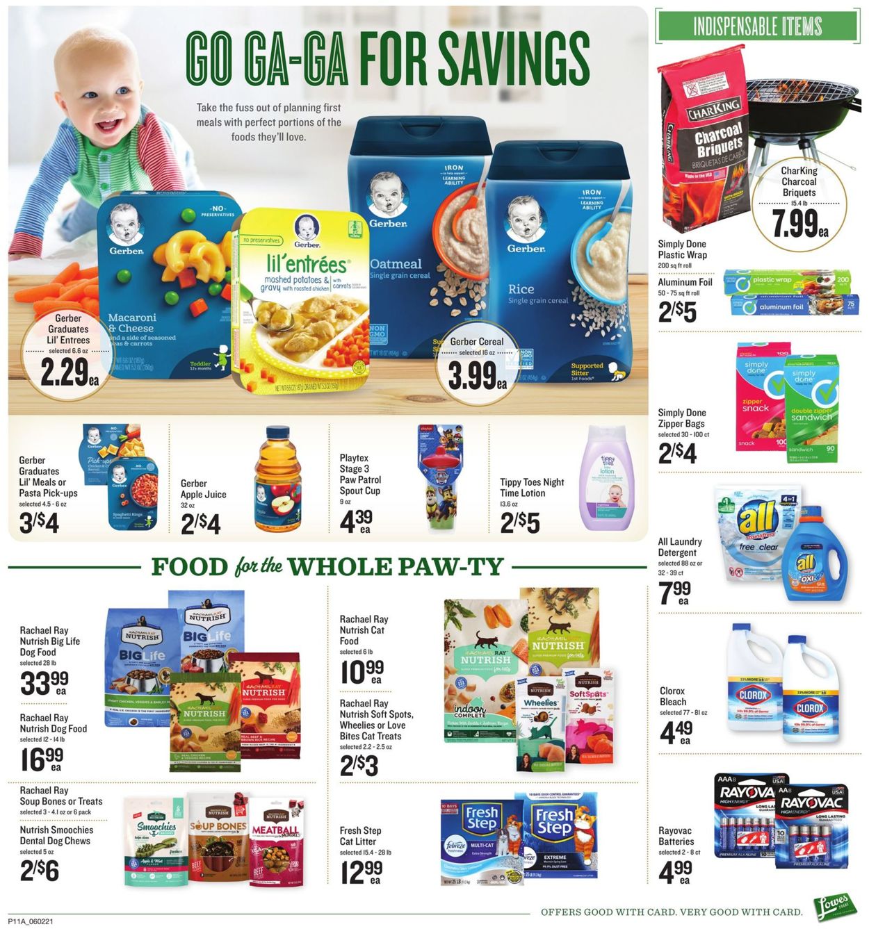 Lowes Foods Ad from 06/02/2021