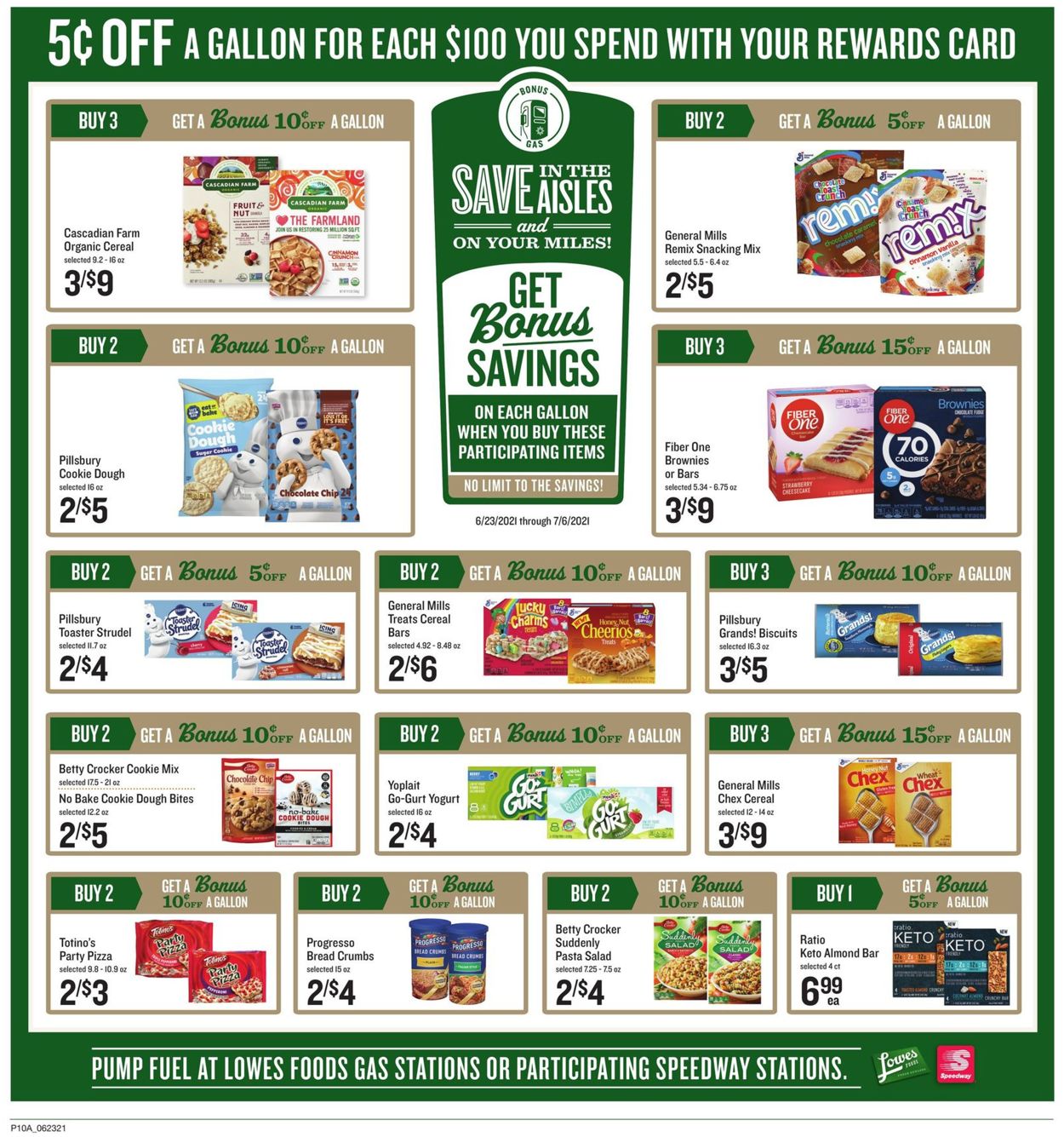 Lowes Foods Ad from 06/23/2021