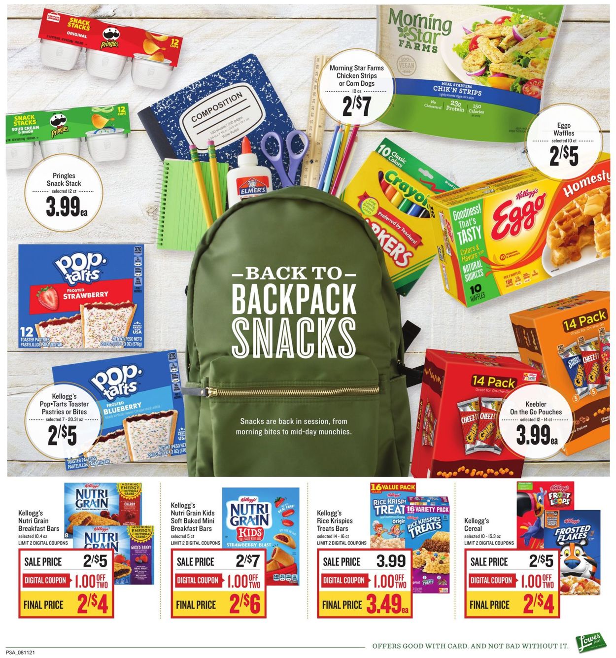 Lowes Foods Ad from 08/11/2021